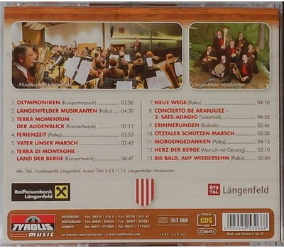 Musikkapelle Lngenfeld / Lngenfelder Musikanten - Terra Momentum Der Augenblick
