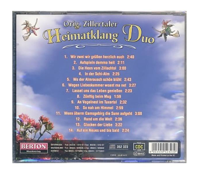 Original Zillertaler Heimatklang Duo - So nah am Himmel