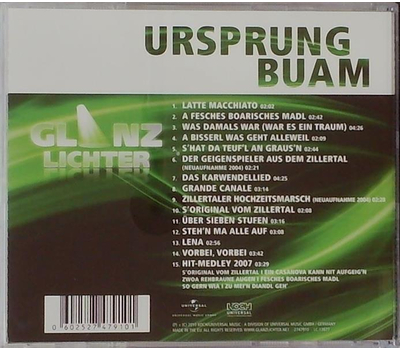 Ursprung Buam - Glanzlichter