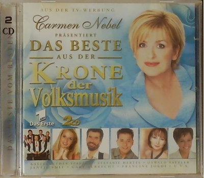 Carmen Nebel prsentiert Das Beste aus der Krone der Volksmusik 2CD