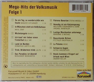 Mega-Hits der Volksmusik Folge 1