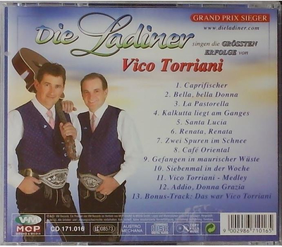 Die Ladiner singen die Grssten Erfolge von Vico Torriani