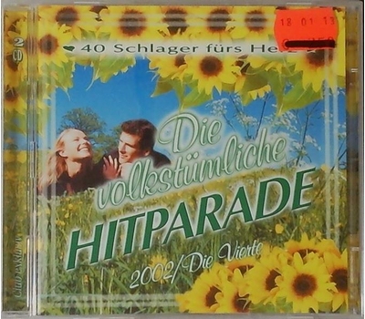 Die volkstmliche Hitparade 2002 Die Vierte 40 Schlager frs Herz 2CD