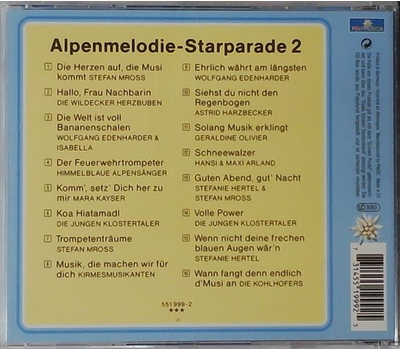 Uschi Dmmrich von Luttitz prsentiert Alpenmelodie Starparade 2