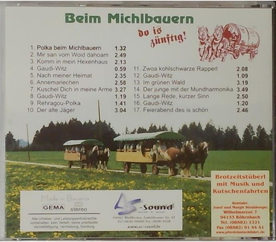 Beim Michlbauern do is znftig! ... mit Witzen