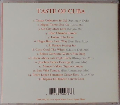 Dinner Party Destinations - The Essential Dinner Party Soundtrack: Taste of Cuba