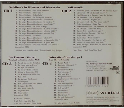 Unsere Volksmusik - Die schnsten Lieder 4CD