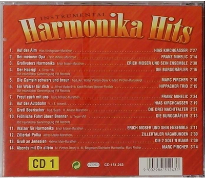 Harmonika Hits Instrumental CD1