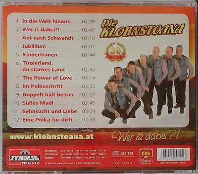 Klobnstoana Musikanten - Wer is dabei?! 30 Jahre