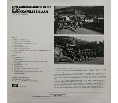 Musikkapelle Sillian - Eine musikalische Reise LP