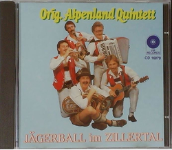 Orig. Alpenland Quintett - Jgerball im Zillertal RAR