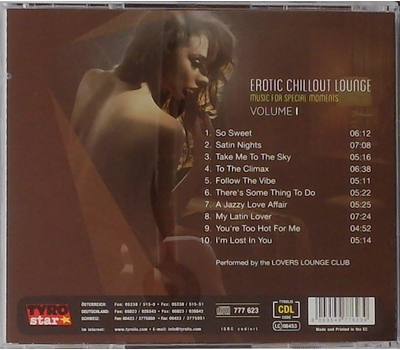 Lovers Lounge Club - Erotic Chillout Lounge - Music for Special Moments
