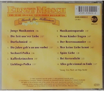 Ernst Mosch und seine Original Egerlnder Musikanten - Musik fr Millionen