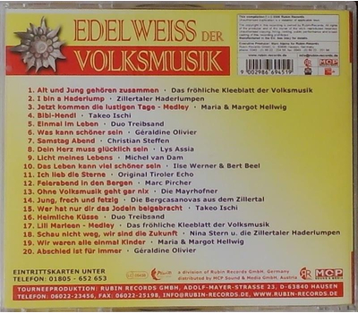 Edelweiss der Volksmusik - Die schnsten Hits der Tournee