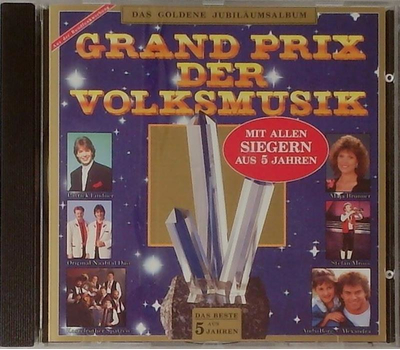 Grand Prix der Volksmusik bis 1990 mit allen Siegern aus 5 Jahren