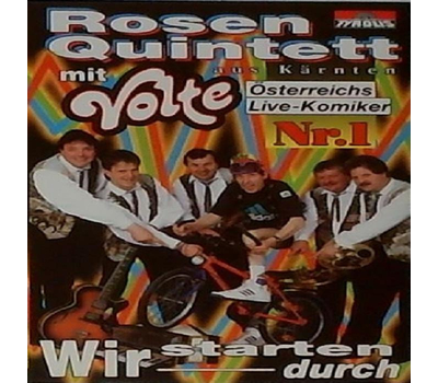 Orig. Rosen Quintett mit Volte - Wir starten durch CD