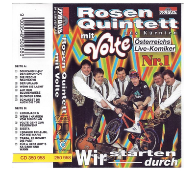 Orig. Rosen Quintett mit Volte - Wir starten durch MC