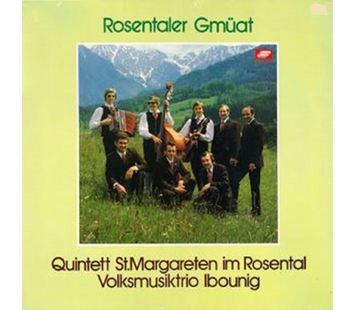 Quintett St. Margareten im Rosental & Volksmusiktrio Ibounig - Rosentaler Gmat LP