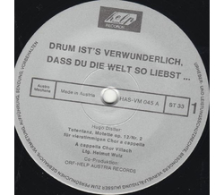 A Cappella Chor Villach - Drum ists verwunderlich, dass...