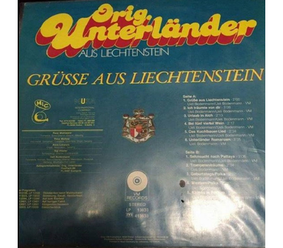 Orig. Unterlnder aus Liechtenstein - Grsse aus Liechtenstein LP