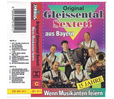 Orig. Gleissental Sextett - Wenn Musikanten feiern 15 Jahre