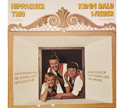 Hippacher Trio - Komm bald wieder (weisses Cover)