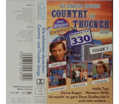 Die schnsten Country und Trucker Songs Folge 1 MC 1991 Neu