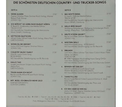 Die schnsten Country und Trucker Songs Folge 1 MC 1991 Neu