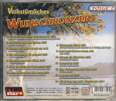 Volkstmliches Wunschkonzert Folge 2