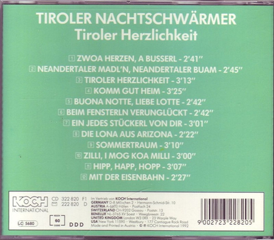 Tiroler Nachtschwrmer - Tiroler Herzlichkeit