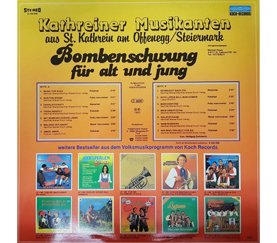 Kathreiner Musikanten - Bombenschwung fr alt und jung LP