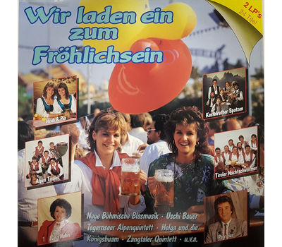 Wir laden ein zum Frhlichsein 24 Titel 2LP