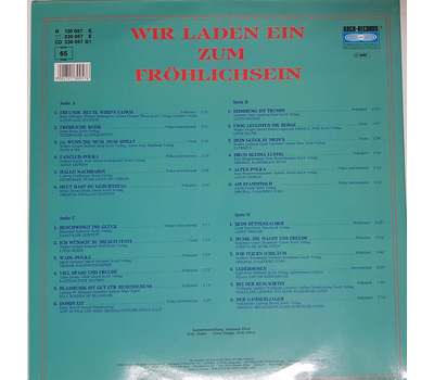 Wir laden ein zum Frhlichsein 24 Titel 2LP