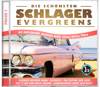 Die schnsten Schlager Evergreens Folge 1 40 goldene Oldies der 50er 60er 70er 2CD