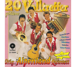 Orig. Alpenland Quintett - 20 goldene Volltreffer Folge 1 CD