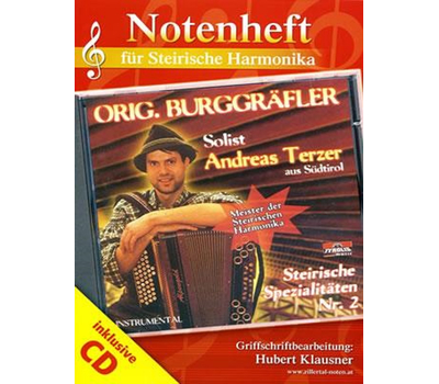 Griffschrift Burggrfler/Andreas Terzer fr Steirische Harmonika + CD