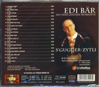 Edi Br mit siine Lndler-Musikante - S Gugger-Zytli