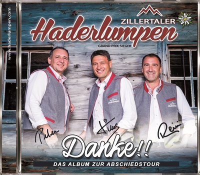 Zillertaler Haderlumpen - Danke!! Das Album zur Abschiedstour