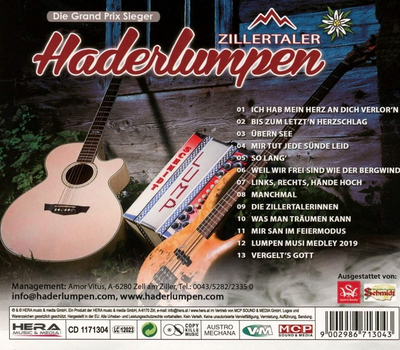 Zillertaler Haderlumpen - Danke!! Das Album zur Abschiedstour