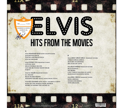 Elvis - Hits from the Movies LP