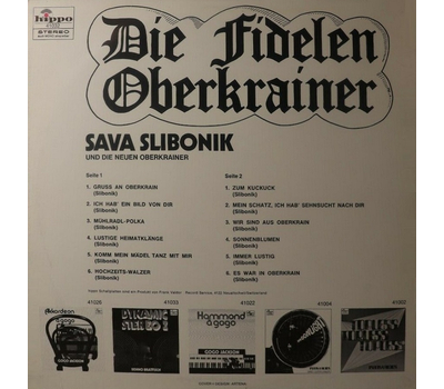 Sava Slibonik und die neuen Oberkrainer - Die fidelen Oberkrainer