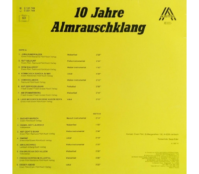 Original Almrauschklang - 10 Jahre