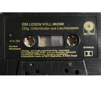 Orig. Unterlnder aus Liechtenstein - Ein Leben voll Musik