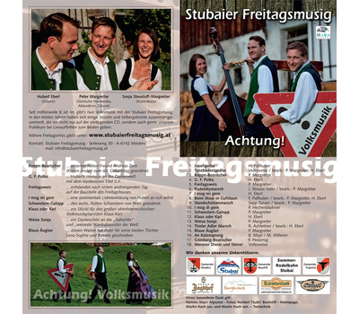 Stubaier Freitagsmusig - Achtung! Volksmusik