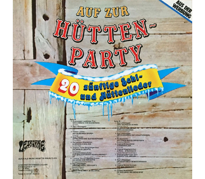 Auf zur Htten-Party - 20 znftige Schi- und Httenlieder LP Neu