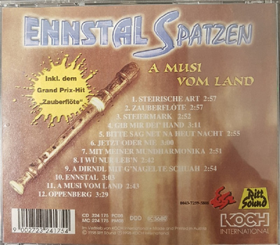 Ennstal Spatzen - A Musi vom Land