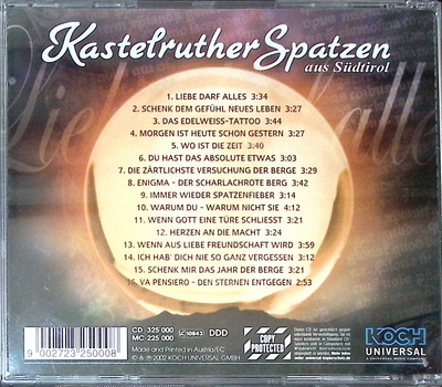 Kastelruther Spatzen - Liebe darf alles