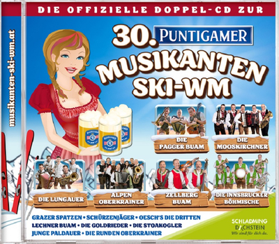 Diverse Interpreten - Die offizielle Doppel-CD zur 30. Puntigamer Musikanten Ski WM 2CD