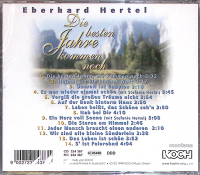 Eberhard Hertel - Die besten Jahre kommen noch