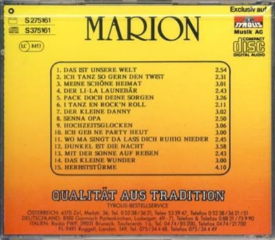 Marion - Das ist unsere Welt